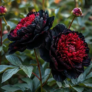 Пион Глубокий Алый купить по цене от 439р. в интернет-магазине «Посадика» с доставкой почтой в в Вязьмае и по всей России – [изображение №1].